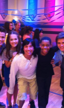 choreographing the cast of Lab Rats