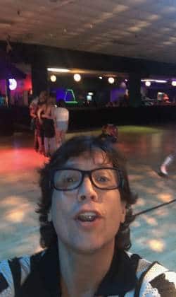 choreographing roller disco on Valley Girl