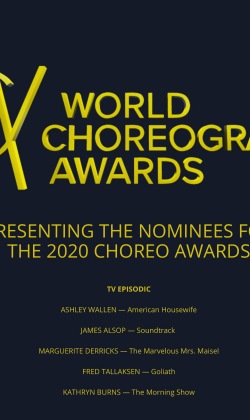 Fred's 3rd World Choreography Award Nomination