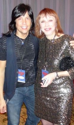 with dear friend and mega producer Andrea Michaels