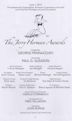 Jerry Herman awards