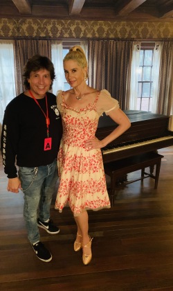 Choreographing Miro Sorvino on Shining Vale