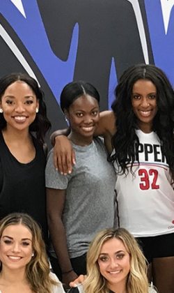 Choreographing the LA Clipper spirit dance team