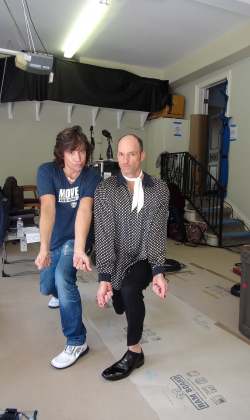 choreographing the hilarious Brian Stepanek for Little Rascals Save the Day